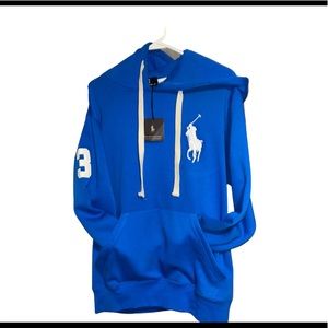 Brand New Never Worn blue polo sweater